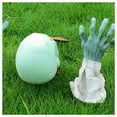 thumbnail image 2 of Scary Zombie Yard Lawn Stakes Skeleton Prop Halloween Decorations  Green, 2 of 6