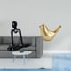 thumbnail image 2 of Escultura abstracta de pájaro, figura decorativa, estatua, adorno de mesa simple, figura para gabinete, dormitorio, estantería, chimenea, escritorio,, 2 of 8
