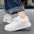 thumbnail image 4 of Men's Skate Shoes, Casual Shoes, Men's Shoes, Women's Shoes, Platform Couple Shoes, Skateboarding Shoes, Walking Shoes, Sneakers, White Shoes, 4 of 10