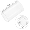thumbnail image 2 of Unique Bargains Tuyau Acrylique Transparent Tube Rond Rigide 84mm ID 90mm OD 6 Pouces pour Lampes et Lanternes Système de Refroidissement par Eau, 2 of 6