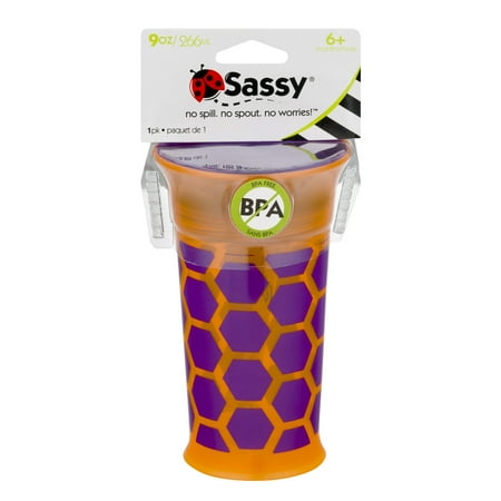 Sassy No Spill Spoutless Sippy Cup