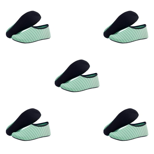 Zapatos de playa Greeniant antideslizantes secado rápido para niños Azul M 5piezas