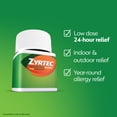 thumbnail image 3 of Zyrtec 24 Hour Low Dose Allergy Relief Tablets with 5 mg Cetirizine HCl, 35 Count, 3 of 10