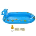 thumbnail image 1 of Kids' Inflatable Pool with Adorable Fish Designs – Durable PVC Summer Sprinkler Toy_Perfect Gift, 1 of 5