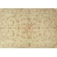 thumbnail image 1 of Ahgly Company Indoor Rectangle Contemporary Brown Gold Abstract Area Rugs, 8' x 10', 1 of 6