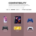 thumbnail image 7 of Liquipel Powertek Velvet Type-C Fast Charger Cable, 6ft USB-C for Galaxy, Note, Tab, MacBook - Maroon, 7 of 7