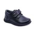 thumbnail image 1 of Zapato escolar Audaz para niño de piel negro click con tira de contacto, 1 of 6