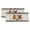 Black, White, Brown, Tan, variant on Farmhouse Rooster Valances for Windows, Decorative Rod Pocket Window Valance Curtains, Country Chicken Animals Vintage Buffalo Check Short Curtain Drapes for Kitchen, 2 Panels, 42" W x 12" L