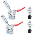 thumbnail image 2 of Ymiko Welding Toggle Clamp,Horizontal Toggle Clamp,2Pcs Welding Toggle Clamp Horizontal Fixture Elbow Compressor Quick Release Hand Tool GH‑225‑D, 2 of 8