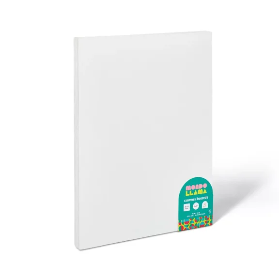 6pk 9"x12" Canvas Boards