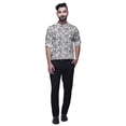 thumbnail image 2 of BESTMAN Printed Mens Short Kurta Indian Mandarin CollarÂ&nbsp;Shirts Casual Clothing, 2 of 6