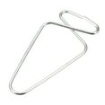 thumbnail image 1 of Unique Bargains 2.4 x 1.3 x 0.6 Inch Stainless Steel Ceiling Hooks Silver Finish, 50 Counts, 1 of 6