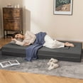 thumbnail image 5 of Costway 8-Inch Folding Sofa Bed with High-density Foam & Washable Cover Twin Size, 5 of 10