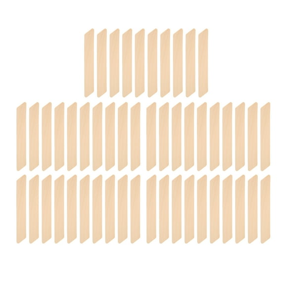 Wooden Sticks,50Pcs Wooden Waxing Sticks Wax Applicator Sticks Hair Removal Sticks Exceptional Reliability