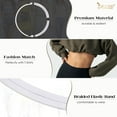 thumbnail image 4 of JASGOOD 2pcs Tuck Band for Women Elastic Stretch Belts Adjustable Crop Band for Sweater and Shirt, 4 of 10
