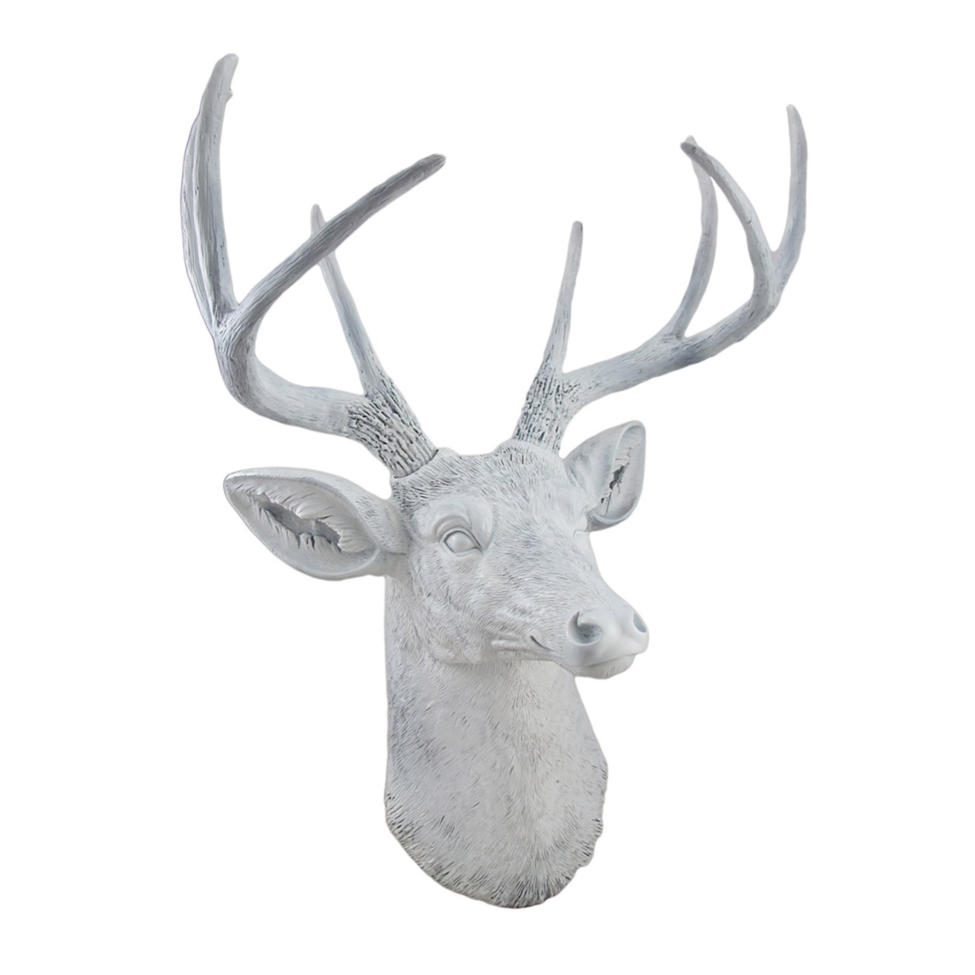 8 Point Buck Deer Head Bust Wall Hanging White Walmart Canada