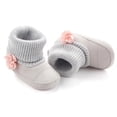 thumbnail image 3 of Toddler Newborn Baby Cute Flower Shoes First Walkers Kids Warm Cribshoes Boots, 3 of 5