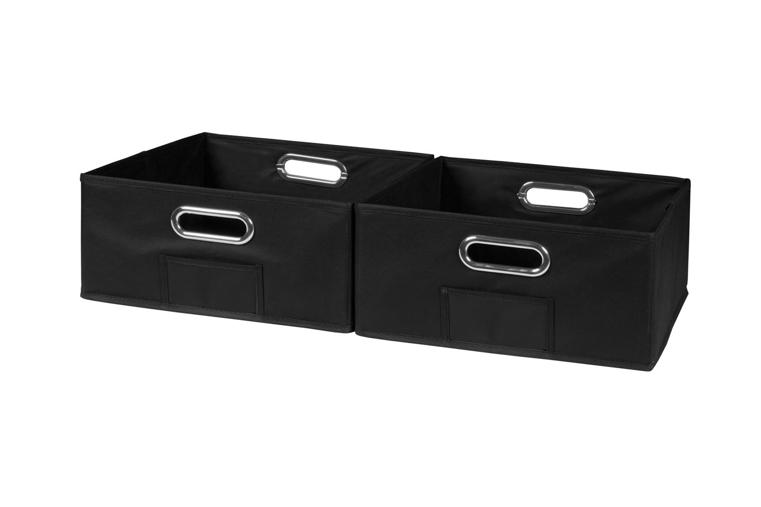 Niche Cubo HalfSize Foldable Fabric Storage Bins (Set of 2), Black Walmart Canada