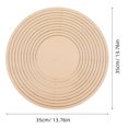 thumbnail image 3 of 1 Juego de herramientas redondas de cerámica, juego de rieles geométricos concéntricos de madera para cortar e imprimir cerámica, modelar placas de arcilla en blanco., 3 of 8