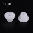thumbnail image 3 of 12 Packs Flanged Sleeve Bearings Plastic Bushings 4.2mm Bore x 7mm OD x 7mm Length Nylon Bushings, White, 3 of 5