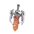 thumbnail image 2 of Collar Colgante de Cristal Sunnimix para Compromisos Aniversarios Cócteles Mujer Naranja, 2 of 8