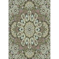 thumbnail image 1 of Ahgly Company Machine Washable Indoor Rectangle Transitional Antique Bronze Green Area Rugs, 8' x 10', 1 of 7