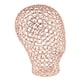 thumbnail image 3 of 2 uds., Cabeza de maniquí de alambre de metal estable, modelo de maniquí, pelucas, sombrero, joyería, auriculares, soporte de exhibición, oro and rosa / n Yuyangstore Pantalla de titular de sombrero, 3 of 8