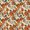 Tan Khaki Rust, variant on Manfei Botanical Flower Full Size Bedding Sets 7 Pieces,Spring Garden Full Size Bed in a Bag,Reversible