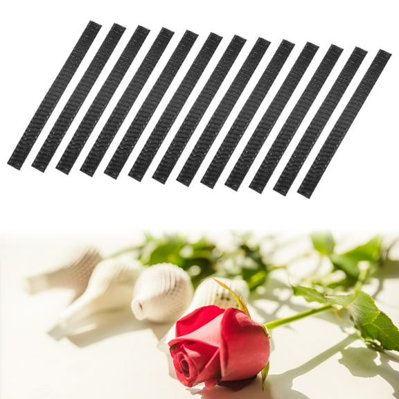 100 Pack Rose Buds Protection Mesh Flower Cover Net - Applying to Florist (Black)