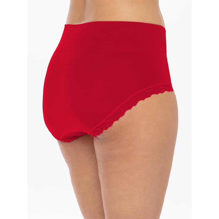 Smart and Sexy Ladies Wide Band Cheekster Panty, 3 pack – Walmart