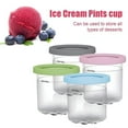 thumbnail image 2 of ACDANC Containers Replacement for Ice Cream Maker Pints and Lids - 4 Pack,16oz Cups Compatible with NC301 NC300 NC299 Series Ice Cream Maker - Dishwasher Safe,Leak Proof Lids Pink/Mint/Grey/Blue, 2 of 6