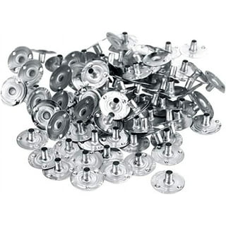  10pcs Metal Candle Wick Holders, Upgraded Candle Wick Centering  Devices, Silver Stainless Steel Candle Wick Holder for Candle Making : Home  & Kitchen