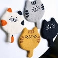 thumbnail image 3 of Cute Cat Cup Cushion Wool Felts Cat Cup Cushion Cute And Well-behaved Placemat Creative Gift, 3 of 8