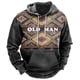 thumbnail image 2 of Sudadera con capucha con estampado gráfico vintage para hombre, jersey con estampado tradicional indio, sudaderas con capucha informales de gran tamaño, ropa para hombre, ropa unisex, 2 of 5