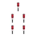 thumbnail image 3 of Wisewang Bit Holder 6.35mm Screwdriver Extension Rod Bar Quick Change Repair Fixing Socket Extender Drill Adapter with Driver Red 5Set, 3 of 6