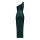 thumbnail image 4 of Vestidos de novia Prolriy para mujer, vestidos largos con lentejuelas, plisados, con abertura en la cintura y un hombro descubierto, 2024, para invitada de boda, color verde, talla XXL, 4 of 7
