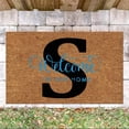 thumbnail image 2 of Carpet,Polyester Carpet,Decorative Door Mat Bathroom Welcome Mat Door Mat Floor Mat,26-Letter Fun Welcome Carpet 1Pc S, 2 of 5