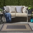 thumbnail image 4 of Nourison Horizon Indoor/Outdoor 3' x 5' Charcoal Modern Rug, 4 of 10