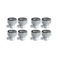 thumbnail image 1 of Manguera de bombas de filtro PENGJJMXG 8 piezas Adaptadores de conversión de 1,25 a 1,5 pulgadas, 1 of 5