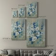 thumbnail image 4 of Blue Garden I Premium Gallery Wrapped Canvas - Ready to Hang, 4 of 5