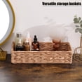thumbnail image 2 of Caja decorativa de baño con soporte para pañuelos tejidos, 2 of 7