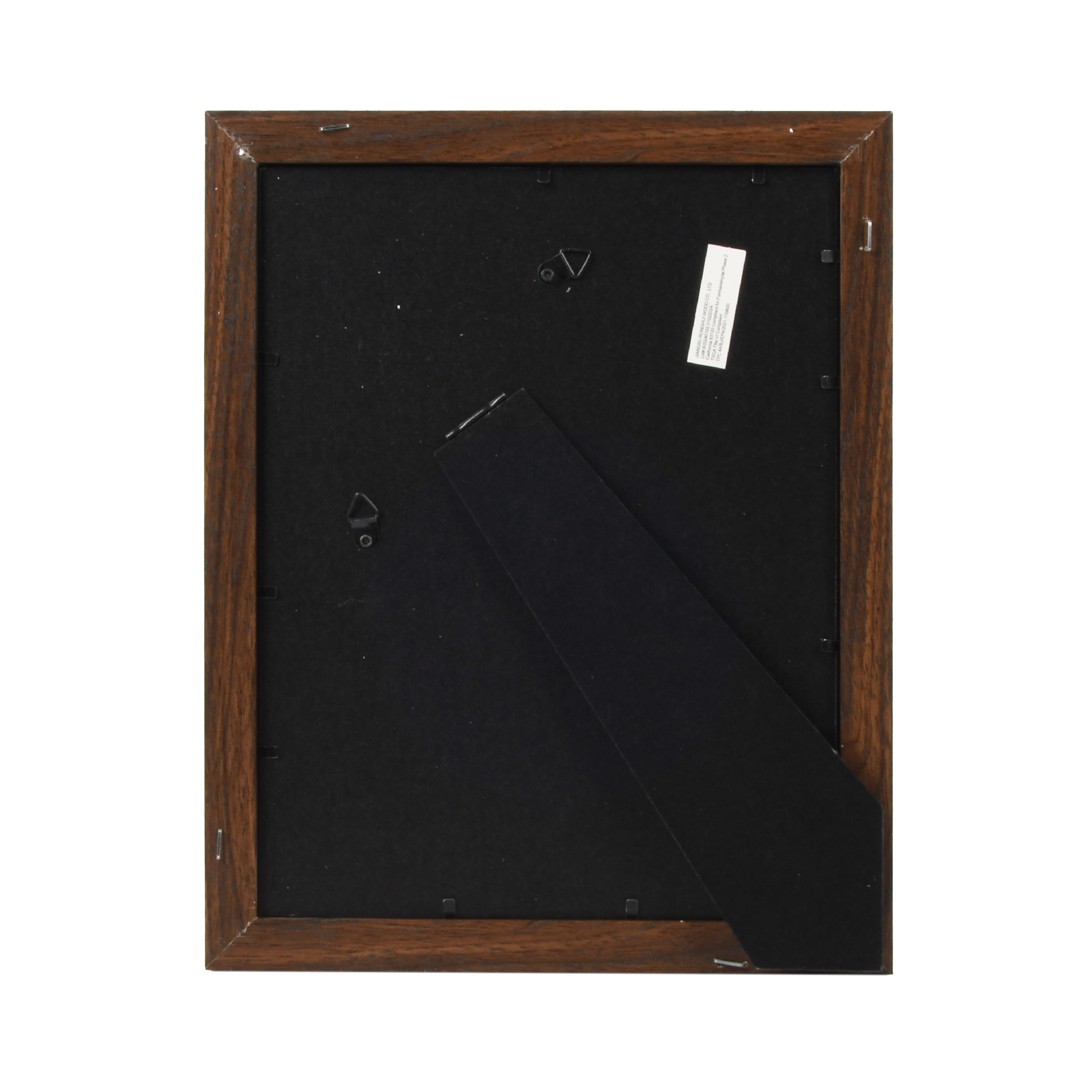 Mainstays – 8.5x11 Picture Frame – Walnut Document Frame Wall or Tabletop Photo Frame