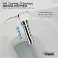 thumbnail image 5 of Kohler K-4108-96 C3-230 Elongated Bidet Toilet Seat - Biscuit, 5 of 7
