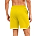 thumbnail image 4 of Satingcolo Mens 11" Gym Basketball Quick-Dry Shorts with Zipper Pockets - Quick Dry Lightweight Mesh Athletic Shorts for Workout Running, 4 of 6