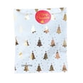 thumbnail image 3 of Bolsas de papel Kraft para Navidad, papel de aluminio para árbol de Navidad, Papá Noel, nieve, vacaciones, recuerdo de fiesta, bolsa dorada para Dulces, galletas, envoltura de regalo, 12-48 piezas, 3 of 4