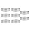 thumbnail image 1 of Piezas de Moldes circulares de acero inoxidable yuxing para tartas 8 cm color plateado, 1 of 5