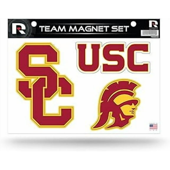 USC Die Cut Team Magnet Set Sheet, 8.5 x 11"