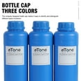 thumbnail image 2 of eTone 3PC Drakroom Chemical Storage Bottles with Caps 500ml/16.9oz, Blue, 2 of 7