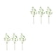 thumbnail image 3 of Matsuzay 3X Tallos Verdes Falsos Morados Bajo Mantenimiento 2Conjunto, 3 of 6
