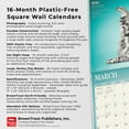 thumbnail image 6 of Yoga Cats Official 2025 12 X 24 Inch Monthly Square Wall Calendar Plastic-Free, (Paperback), 6 of 9